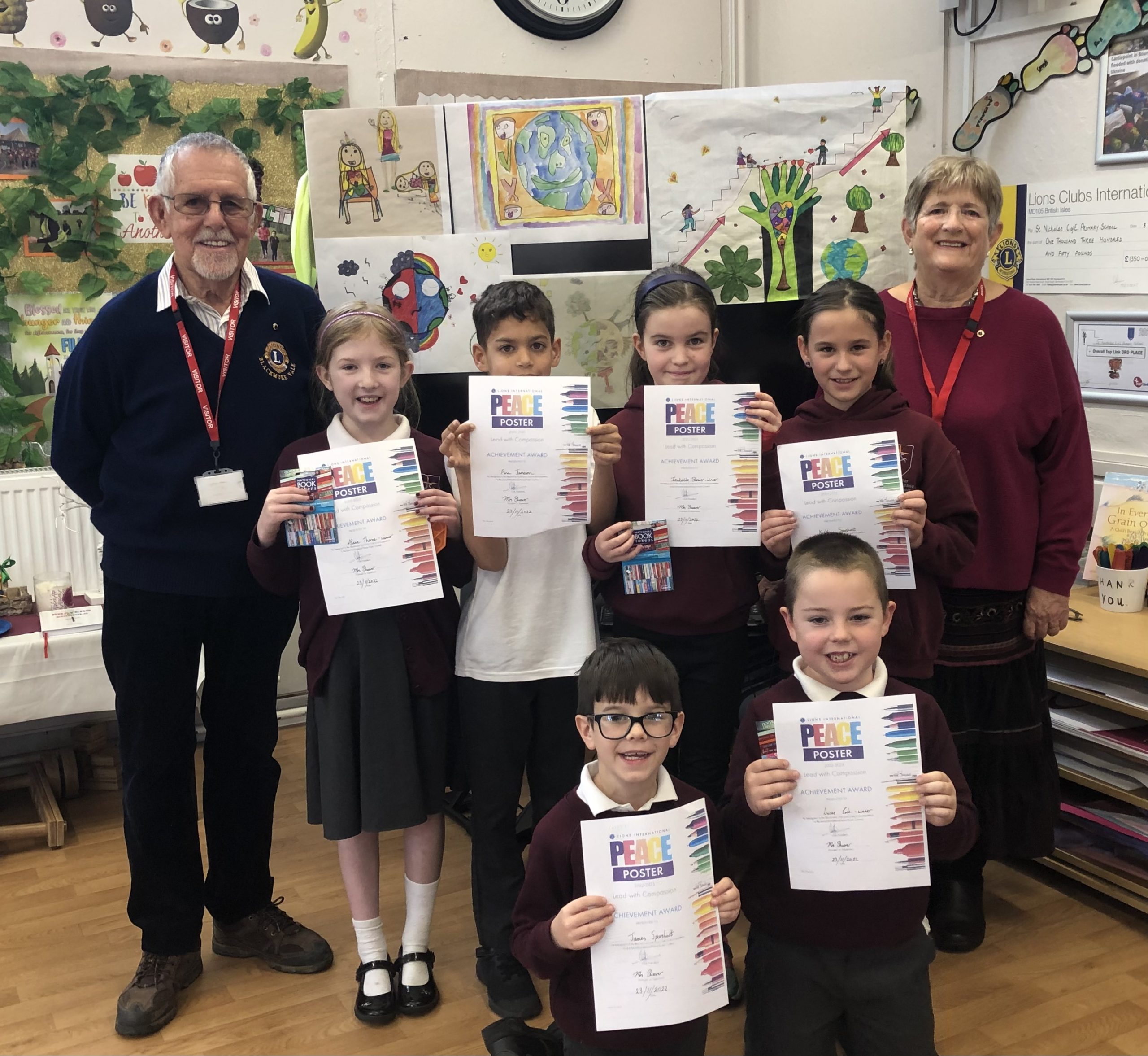 The Lions 2022 Art Competition St Nicholas Church of England VC